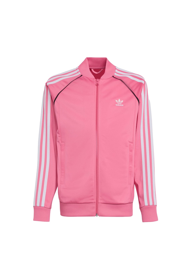 Bluza de trening cu fermoar regular fit cu logo