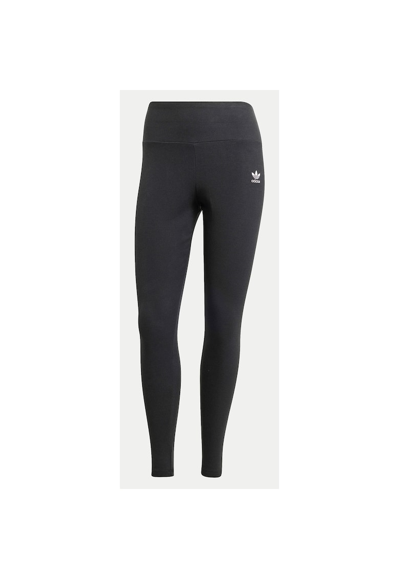 Colanti cu talie inalta si detaliu logo