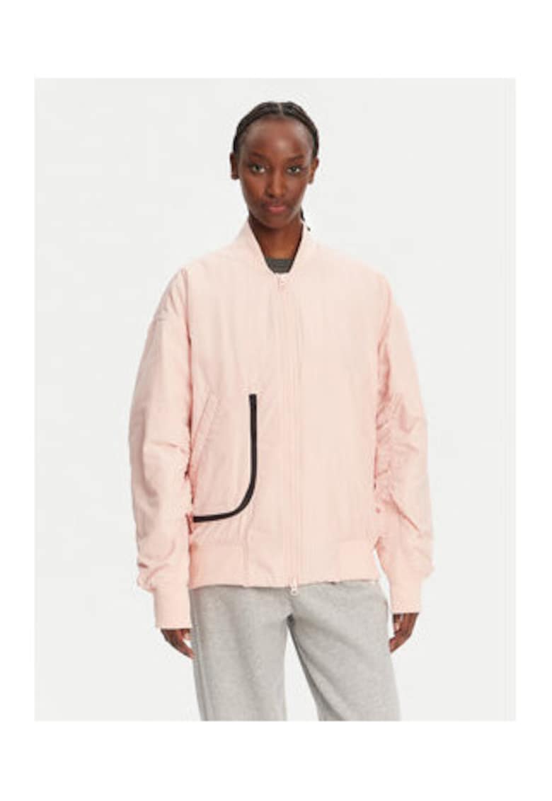 Geaca bomber lejera cu logo