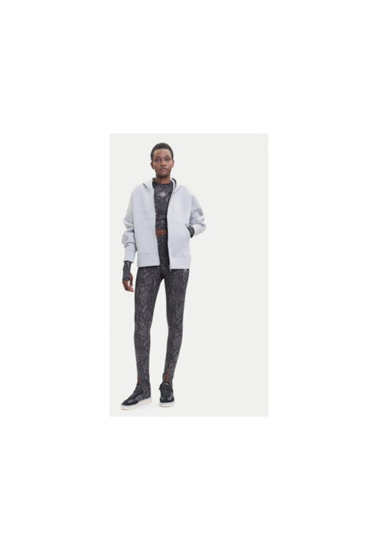 Hanorac cu gluga si fermoar