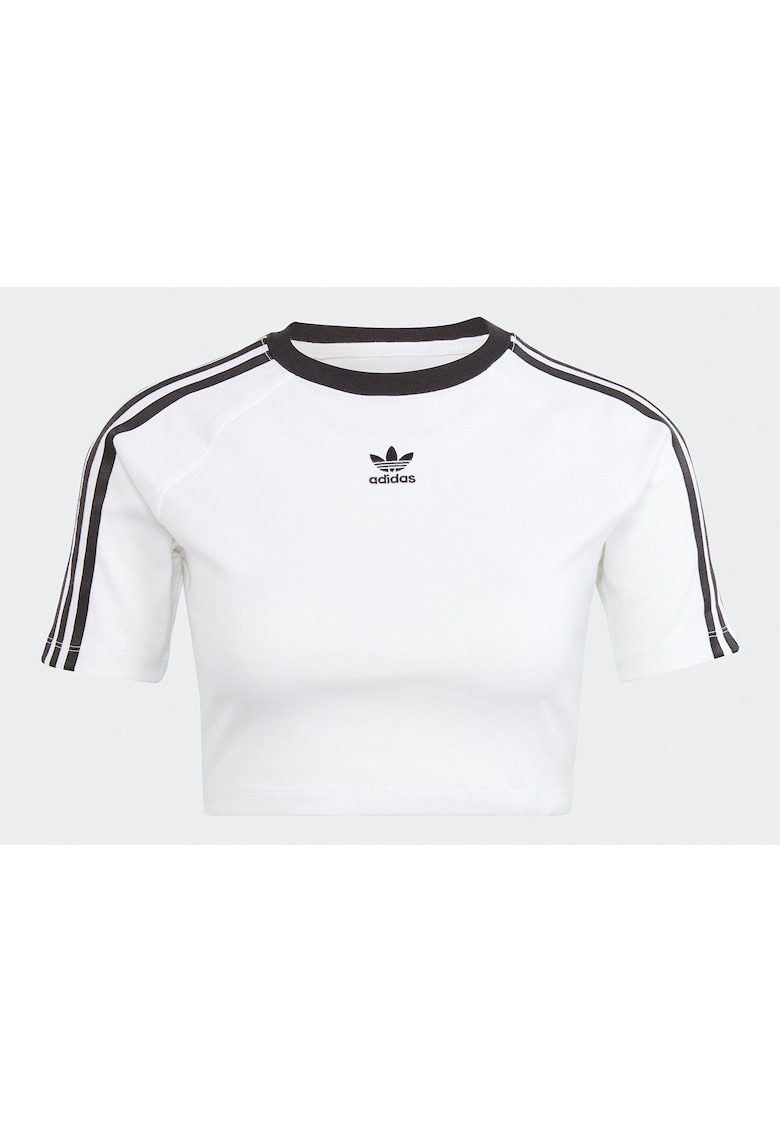 Tricou crop din bumbac.