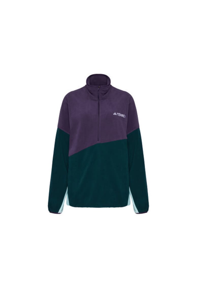 Hanorac din fleece cu imprimeu logo -