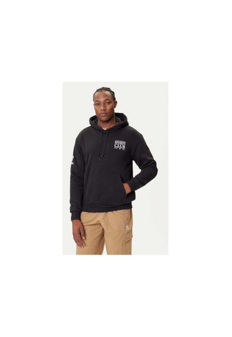 Hanorac lifesrtyle cu imprimeu pe spate