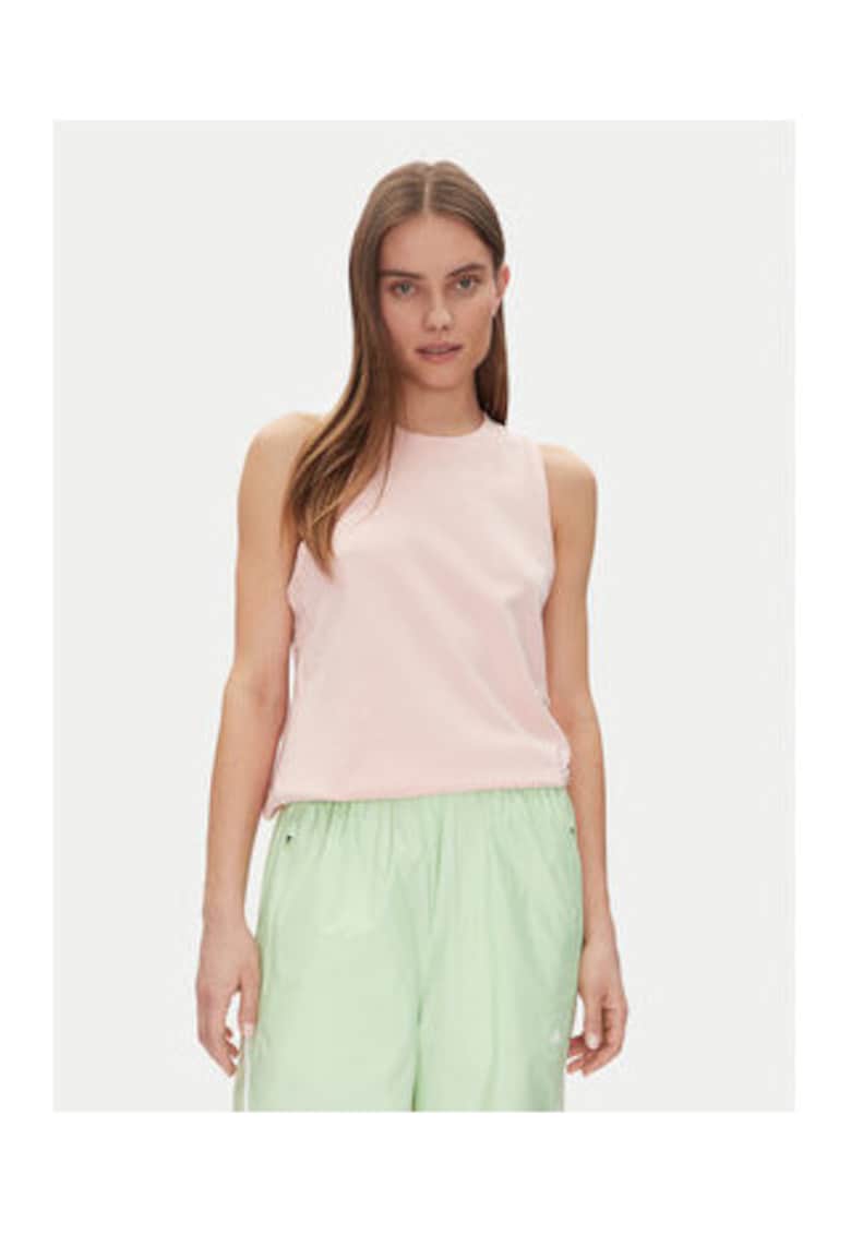 Maiou din bumbac cu decolteu la baza gatului