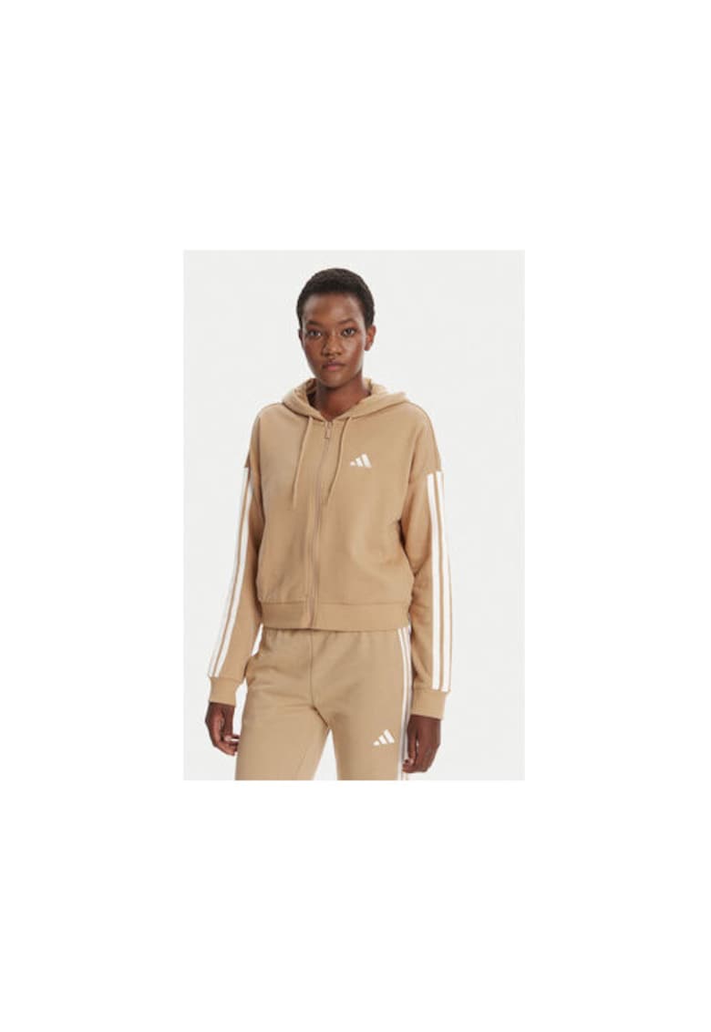 Hanorac lifestyle cu fermoar si logo Hanorac lifestyle cu fermoar si logo