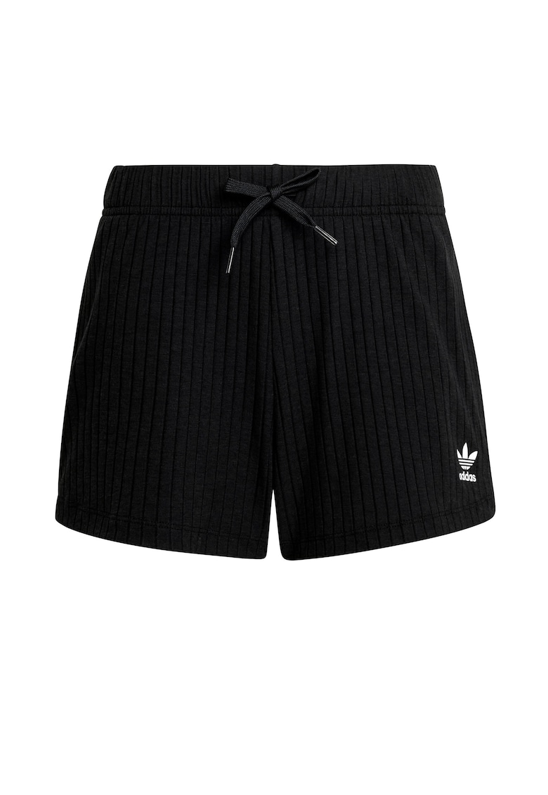 Pantaloni scurti din poliester cu snur de ajustare in talie