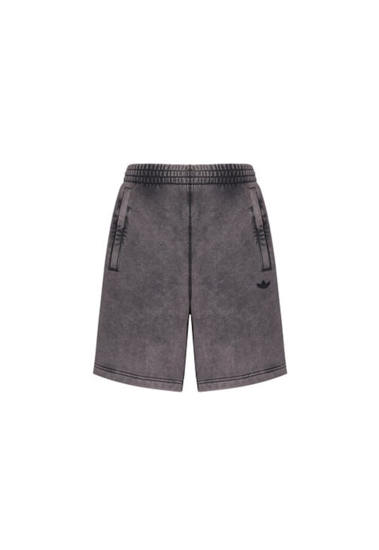 Bermude sport din bumbac cu logo -