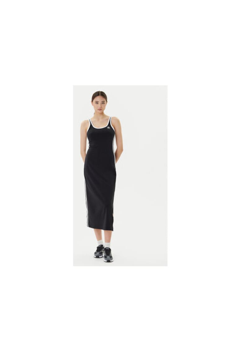 Rochie dreapta cu decolteu rotund