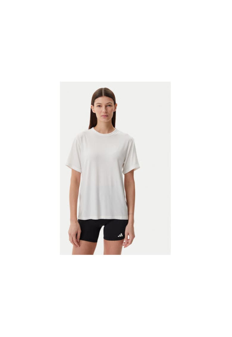 Adidas Tricou uni lejer cu decolteu la baza gatului