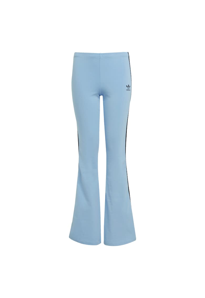 Pantaloni evazati cu detaliu logo