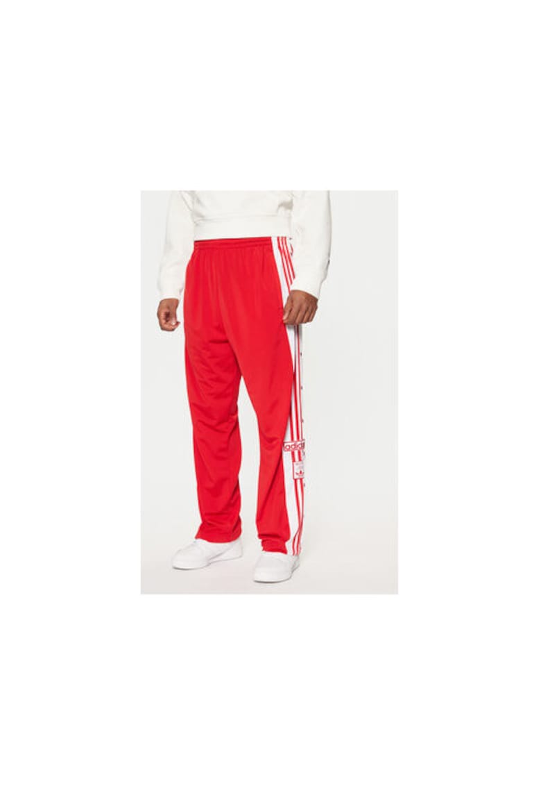 Pantaloni de trening cu logo cu talie medie