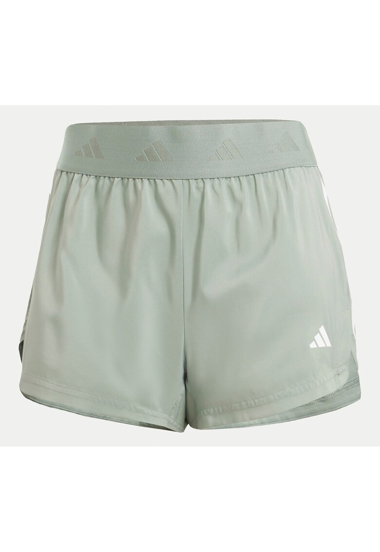 Pantaloni scurti sport cu talie elastica si colanti