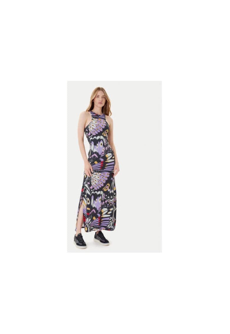 Rochie maxi cu slit lateral