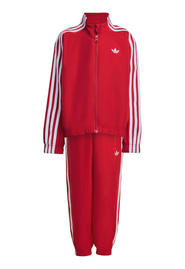 Trening cu fermoar - logo pe piept si pantaloni lungi cu talie elastica