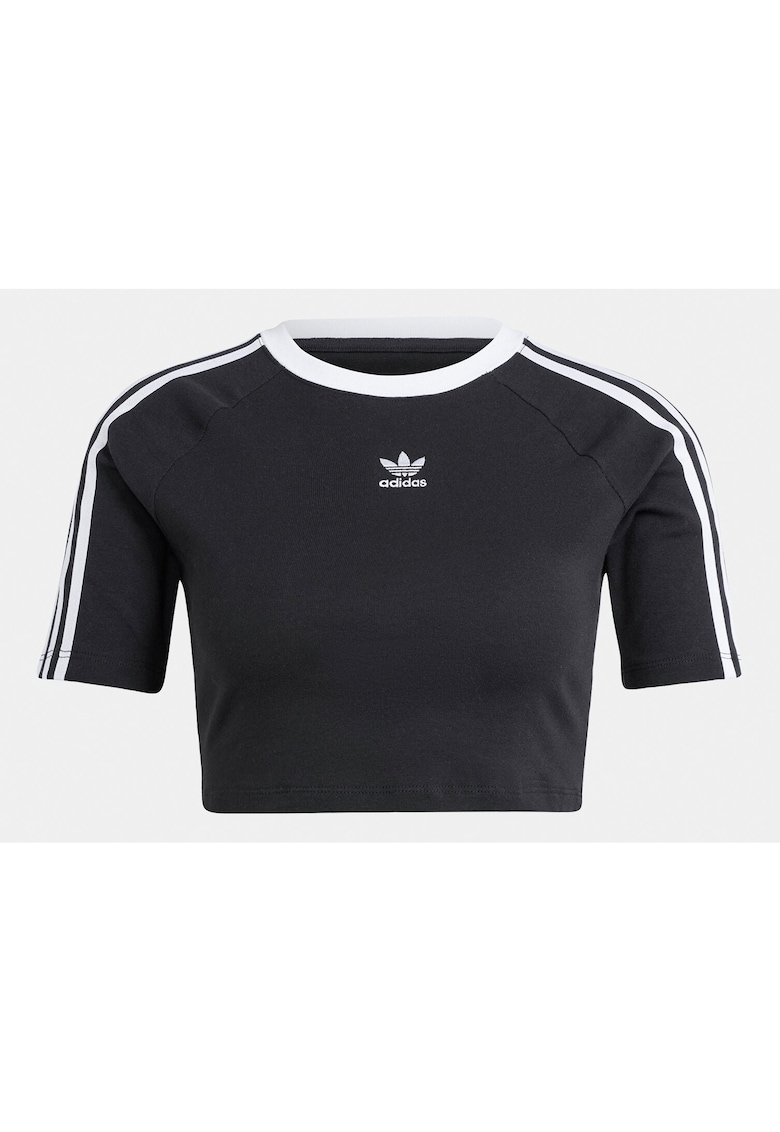 Tricou crop din bumbac