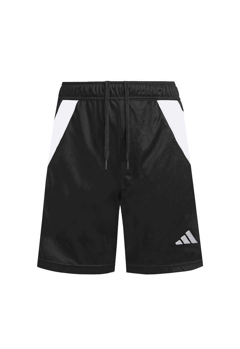 Pantaloni scurti sport din poliester cu siret