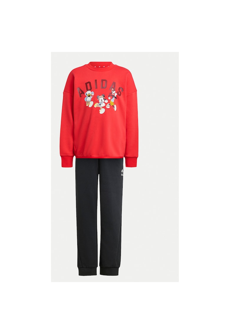 Bluza sport si pantaloni de trening din bumbac cu Mickey Mouse Bluza sport si pantaloni de trening din bumbac cu Mickey Mouse