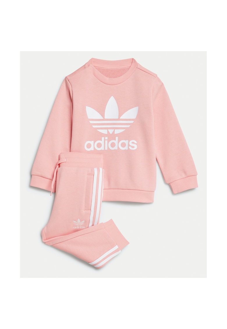 Trening  din bumbac cu imprimeu logo