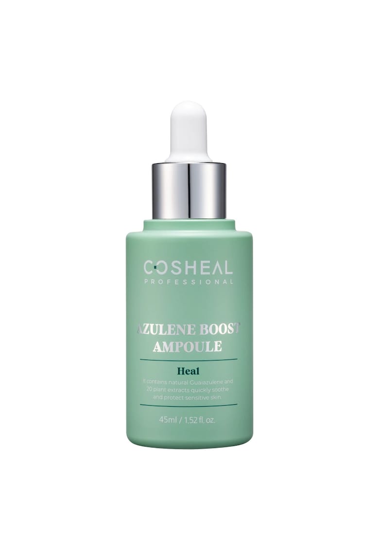 Ser calmant pentru pielea sensibila - cu guaiazulene & extract de plante - Azulene Boost Ampoule - Heal - Professional - 45 ml
