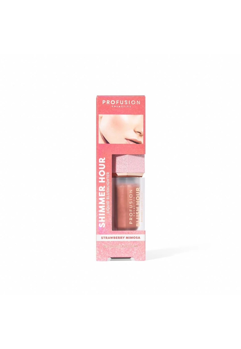 Blush iluminator lichid Shimmer Hour Blushlighter - nuanta Strawberry Mimosa - 6 ml