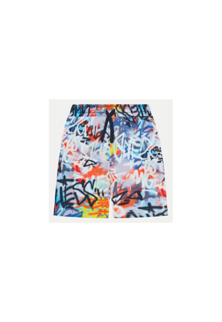 Guess Pantaloni scurti cu talie elastica.