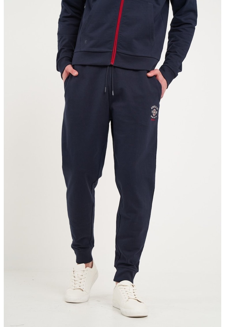 Kenvelo - Pantaloni lungi barbat sport (Marime: L - Culoare: NAVY BLAZER)