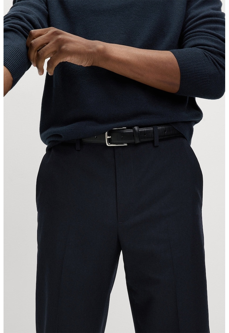 Marks Spencer Pantaloni chino uni - Albastru ultramarin