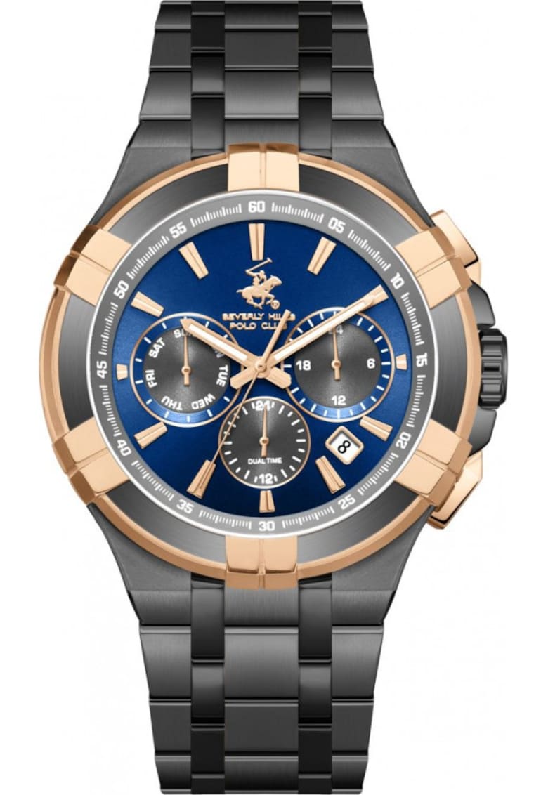 Ceas barbatesc BEVERLY HILLS BP3802X.090 - albastru fashion