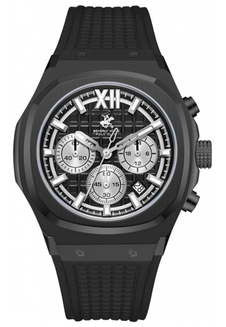 Ceas de barbati BEVERLY HILLS BP3785X.651 - negru - de moda