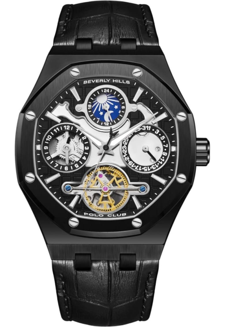 Ceas de barbati BEVERLY HILLS BP3787X.651 negru - la moda
