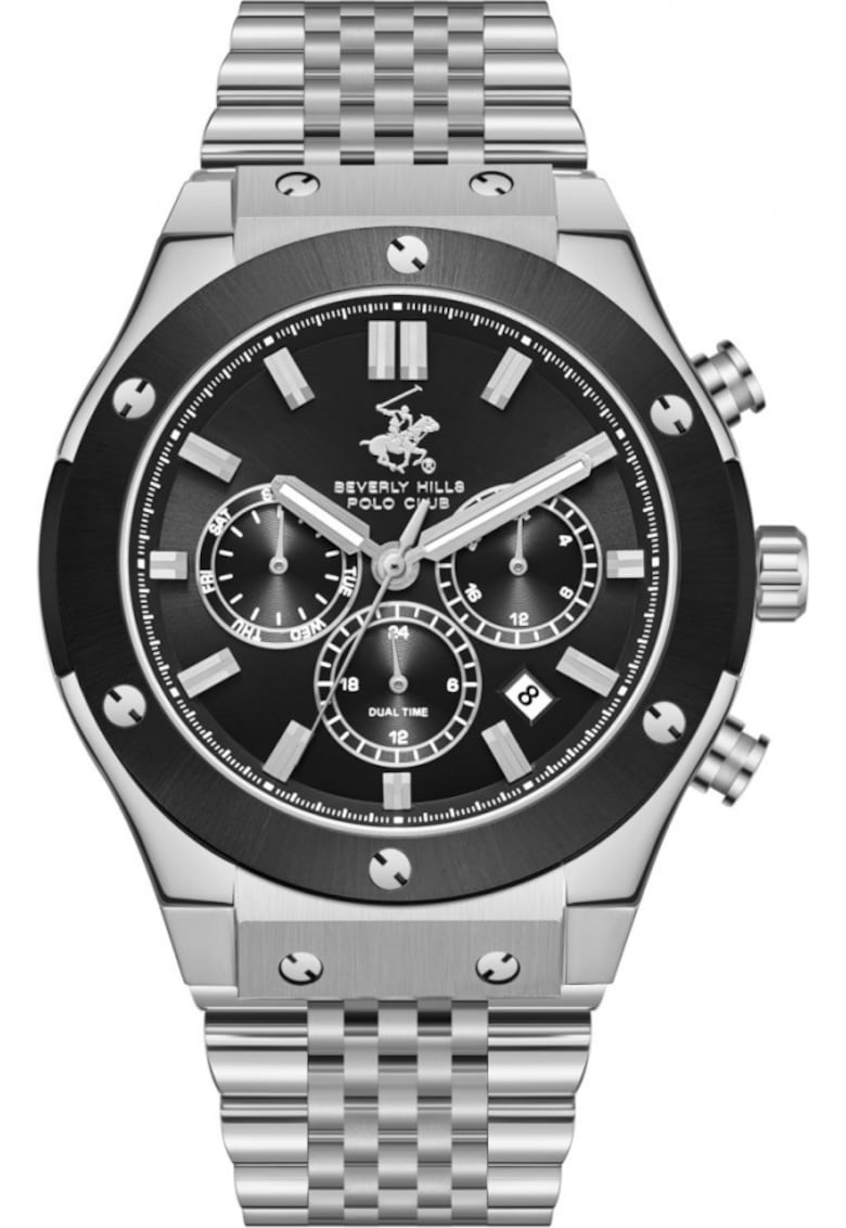 Ceas de barbati BEVERLY HILLS BP3773X.350 din otel - fashion