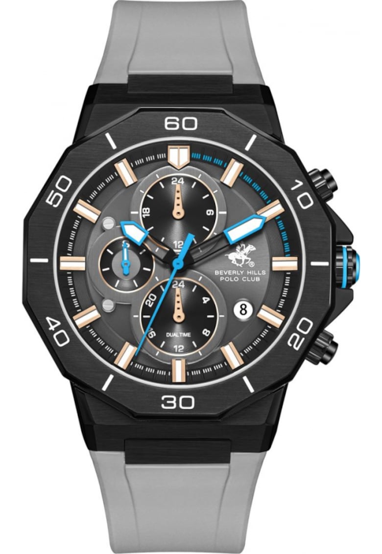 Ceas de barbati BEVERLY HILLS BP3784X.066 gri in stil fashion