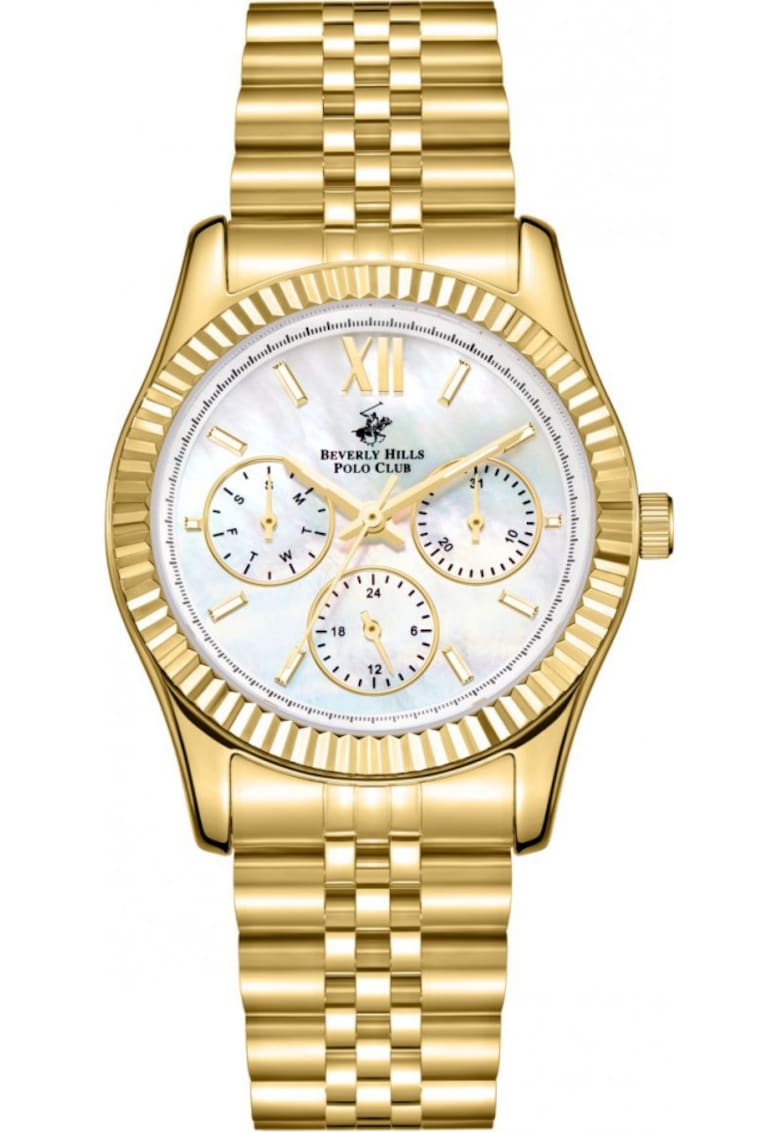 Ceas de dama BEVERLY HILLS BP3169C.121 - fashion - cu cureaua de aur