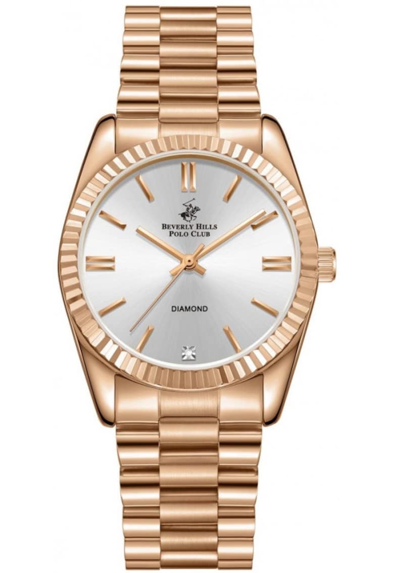 Ceas de dama Beverly Hills BP3172C.431 - aur roz fashion