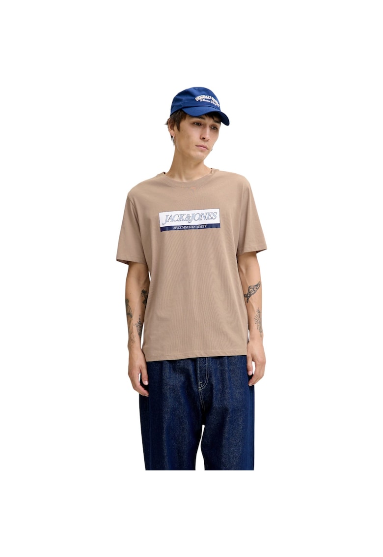 Jack & Jones Tricou JACK &JONES Inwood Block Branding 50181 - Maro