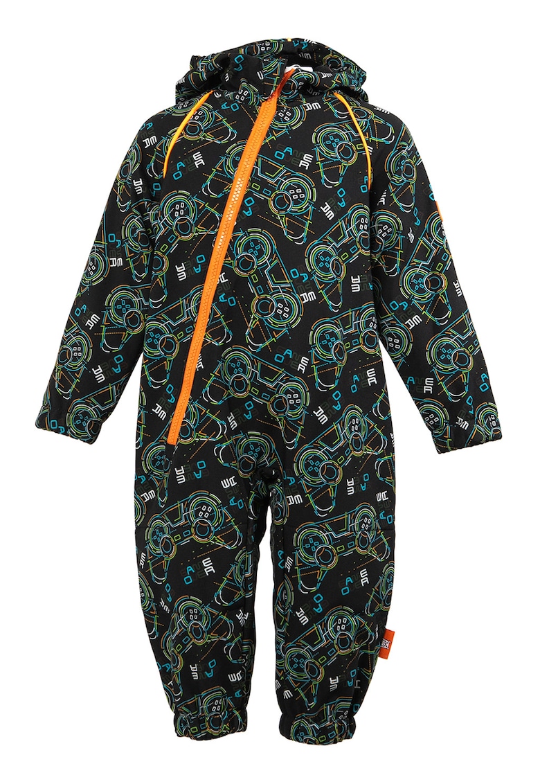 Salopeta impermeabila cu gluga Softshell