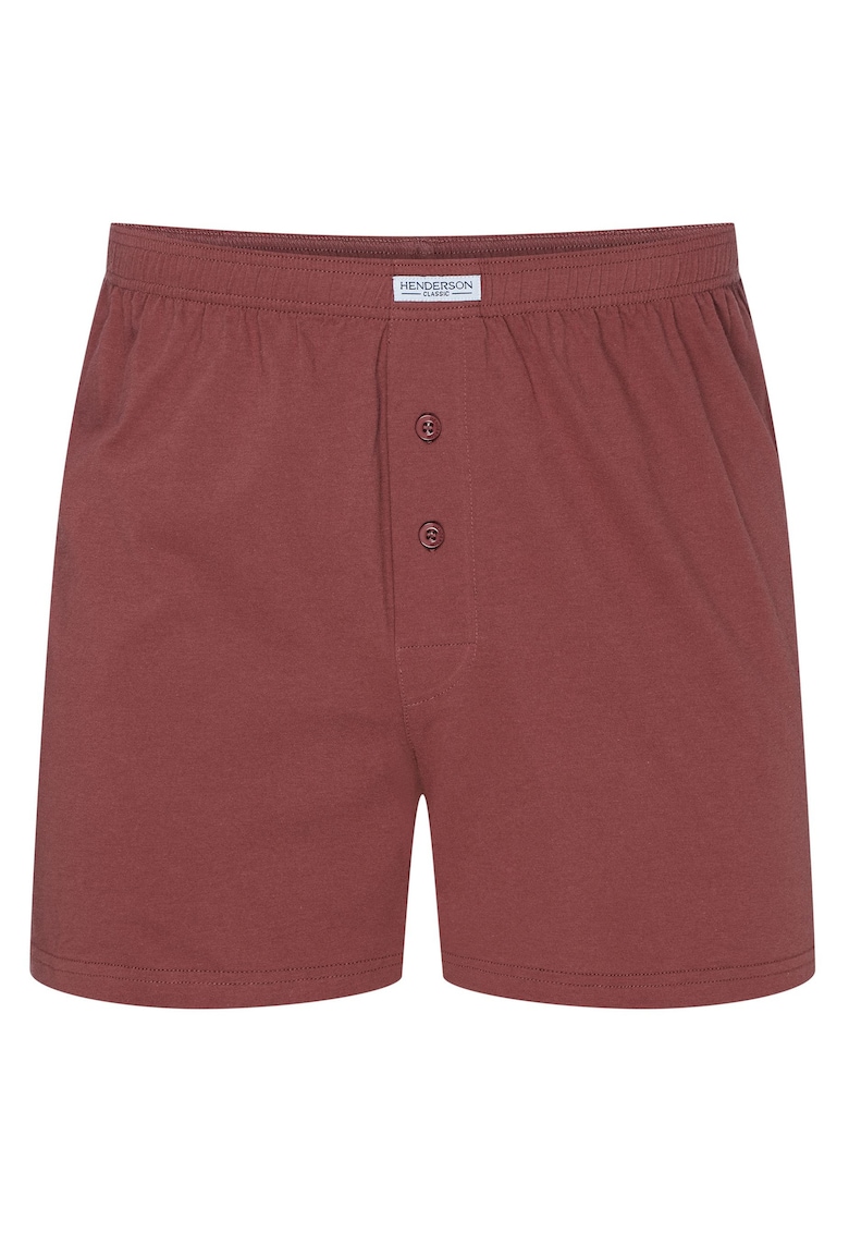 Boxeri barbati - Negru - Rosu