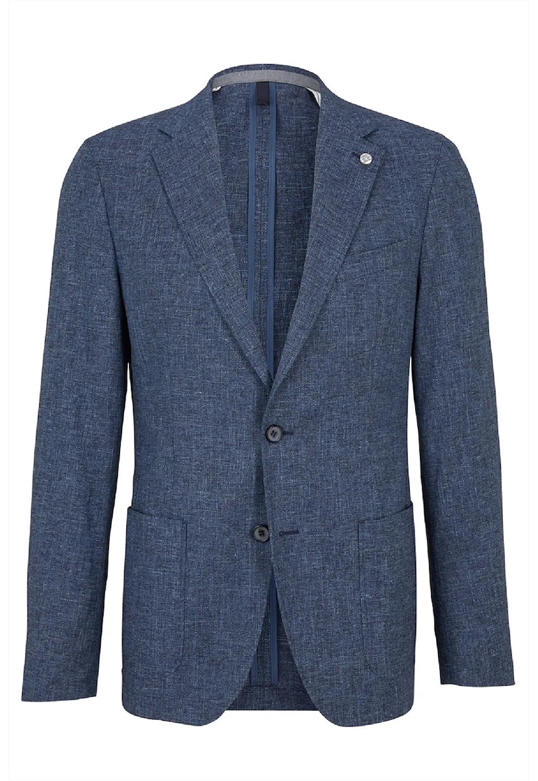 Sacou regular fit cu inchidere la un singur rand de nasturi STR2