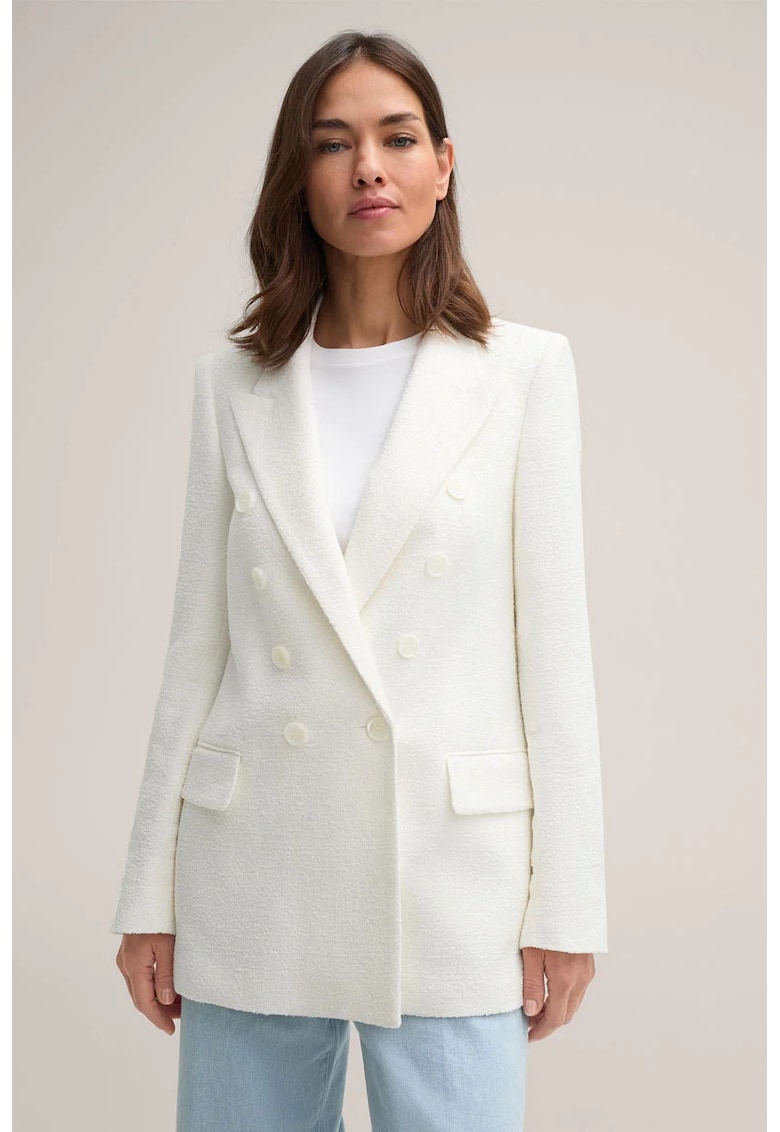 Sacou regular fit cu închidere la două rânduri de nasturi WD2