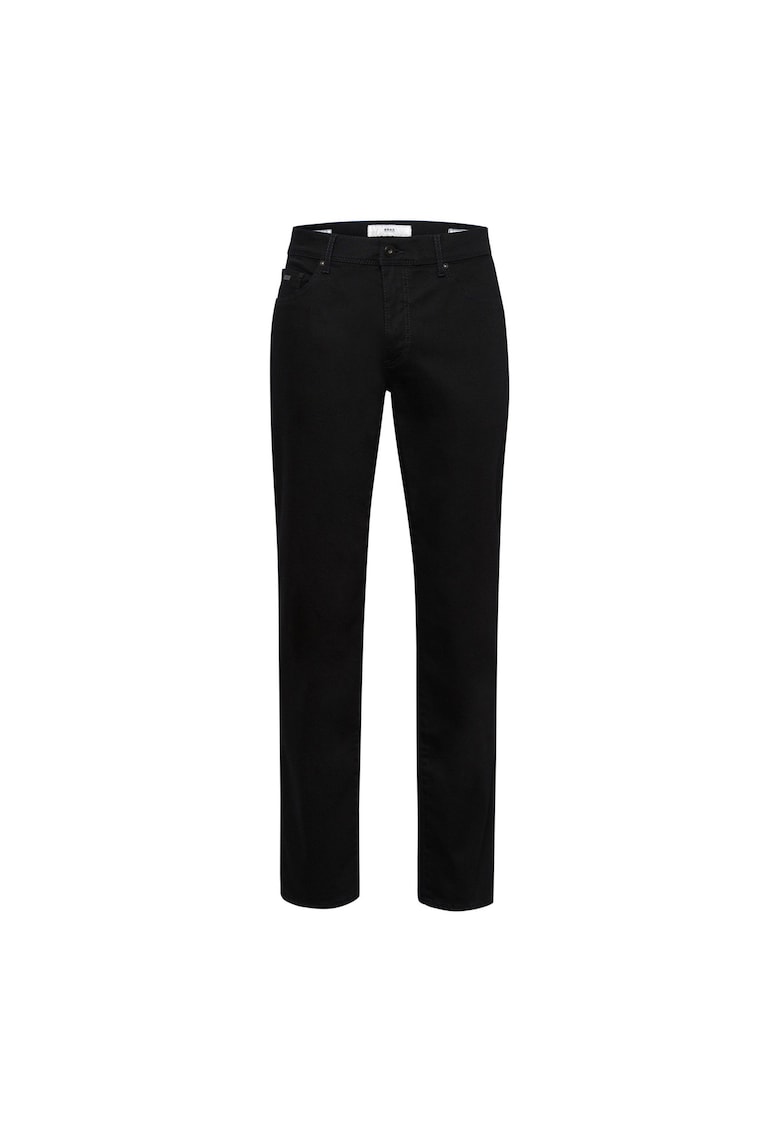 Brax Blugi cu talie joasa si regular fit - Negru
