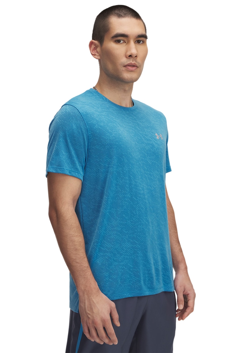 Tricou cu model camuflaj pentru alergare Launch