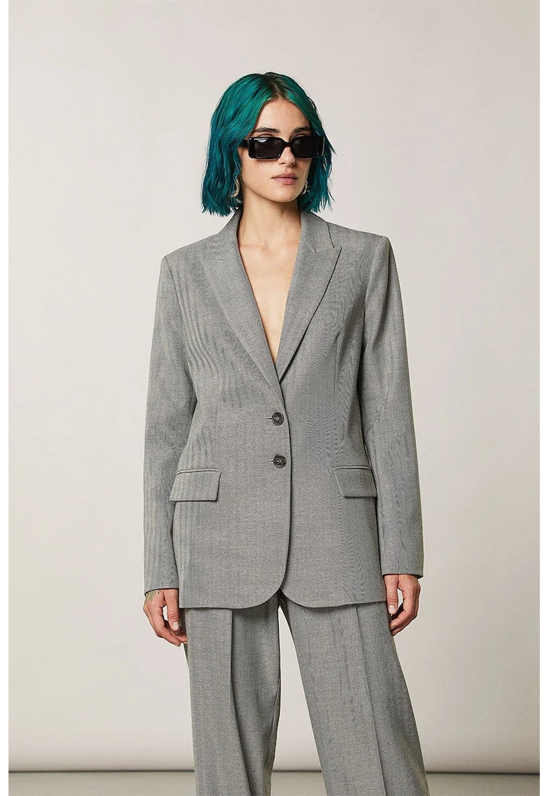 Sacou regular fit - inspirat din moda masculină