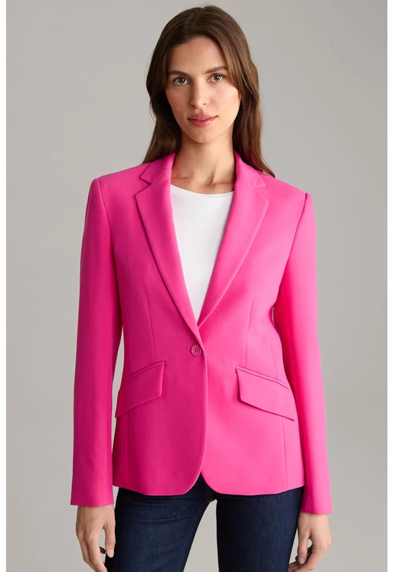 Sacou cambrat cu buzunare frontale