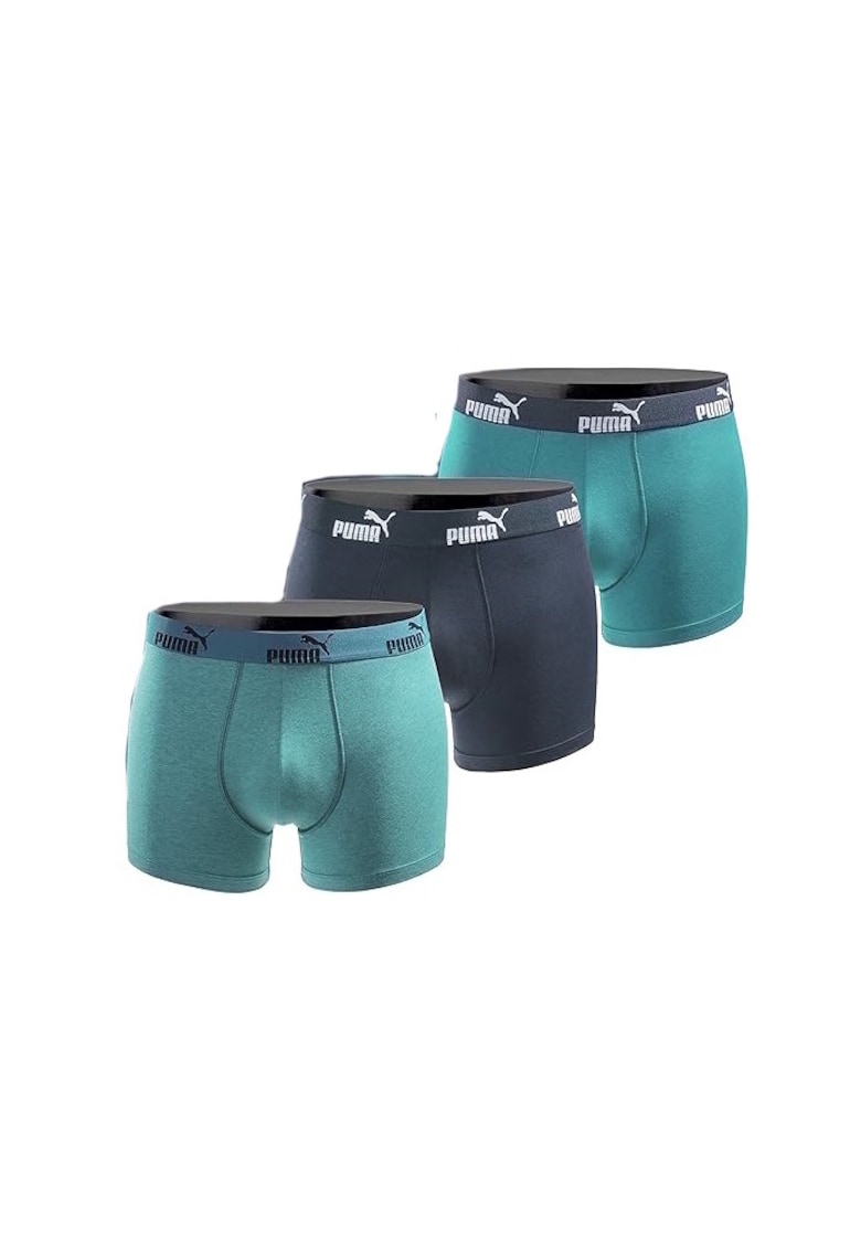 Boxeri barbati 3 Pack - Albastru -
