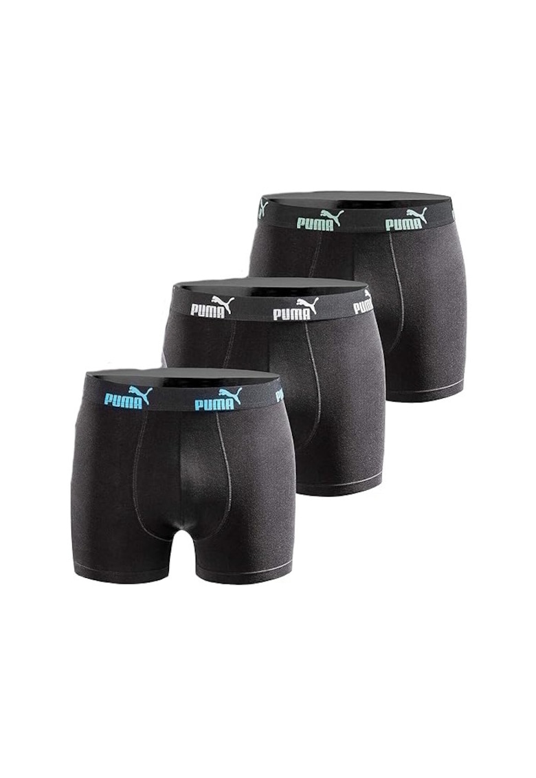 Boxeri barbati 3 Pack - Negru -