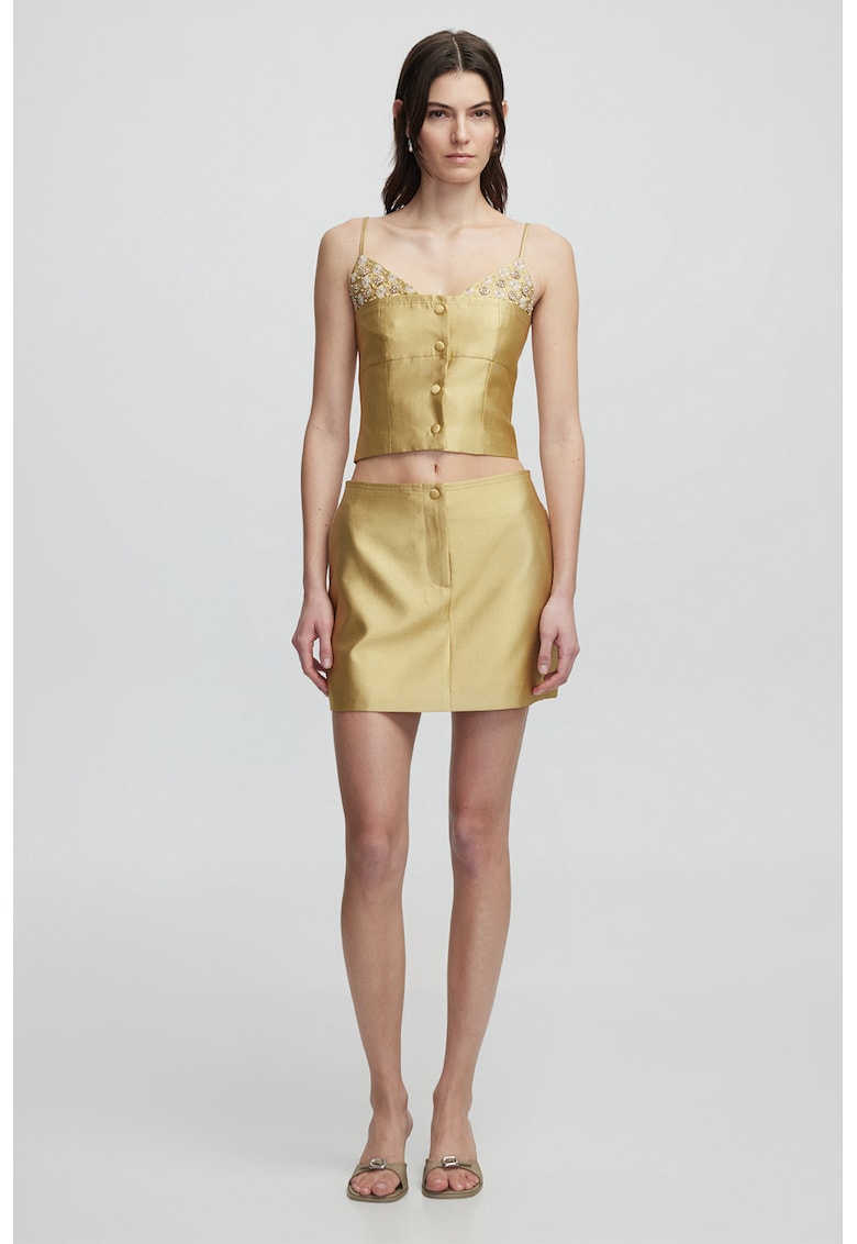 Fusta mini cu model uni