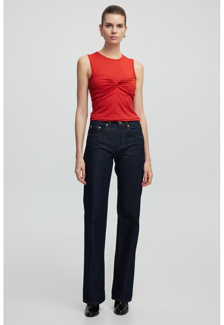 Blugi drepti - Albastru inchis