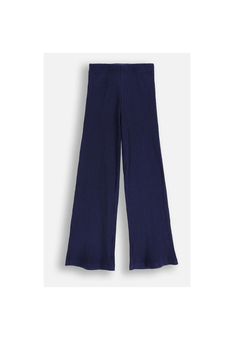 Pantaloni evazati striati -