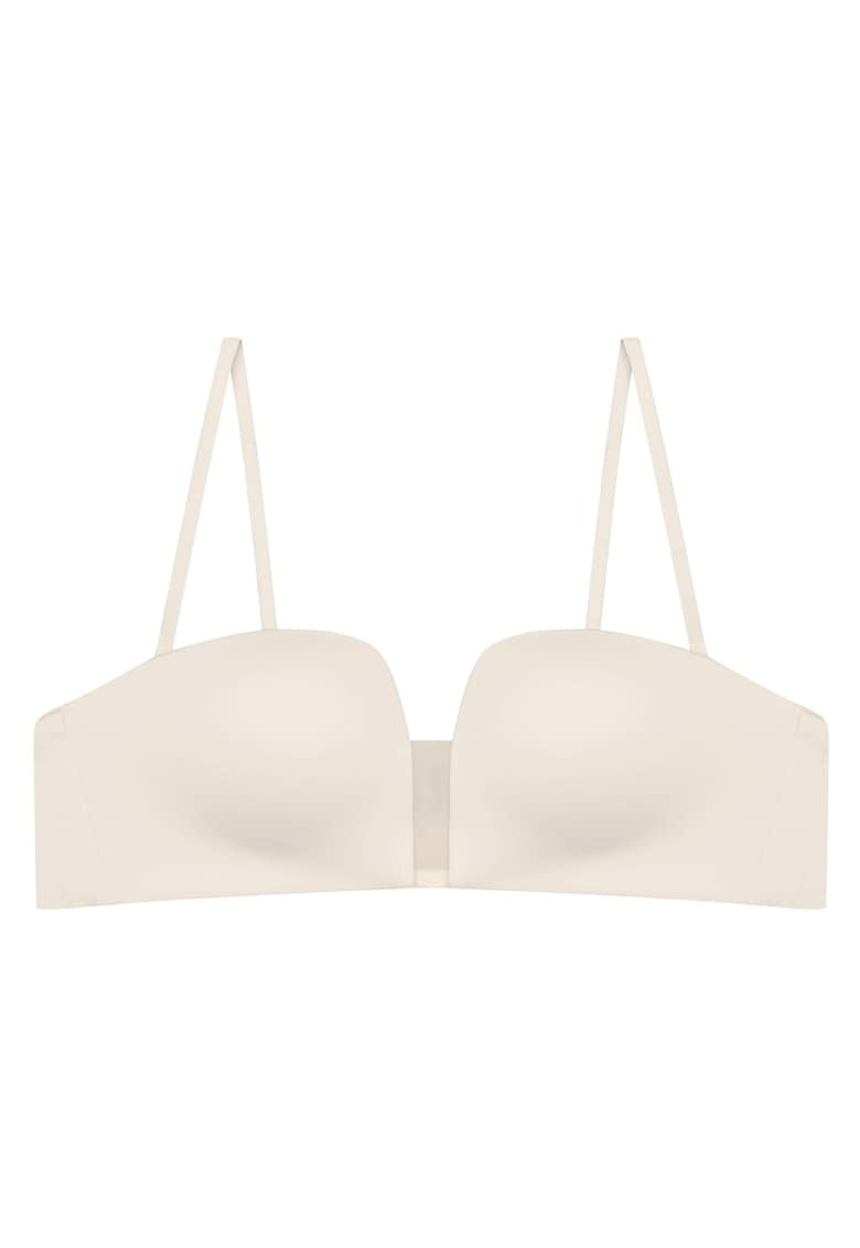 Sutien dama push-up Alb Crem Blank