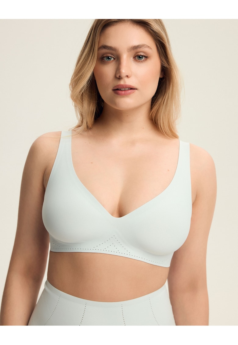 Sutien push-up albastru Sleeky